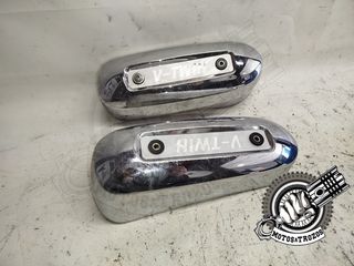 Tapas Cromadas Filtro Aire Hyosung Aquila GV 250