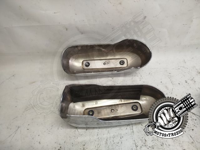 Tapas Cromadas Filtro Aire Hyosung Aquila GV 250