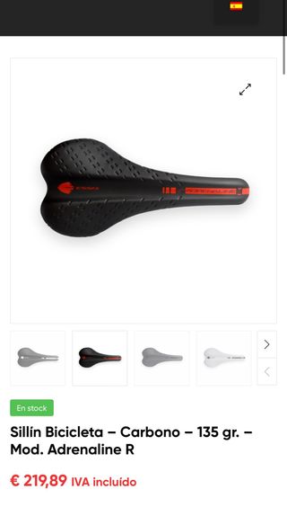 Sillín ESSAX Adrenaline R Negro