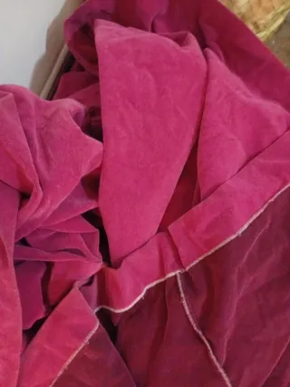 Enaguas para mesa cuadrada color morado