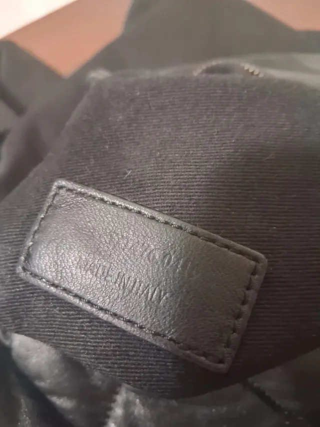 Bolso YSL Negro Piel Acolchado Cadena