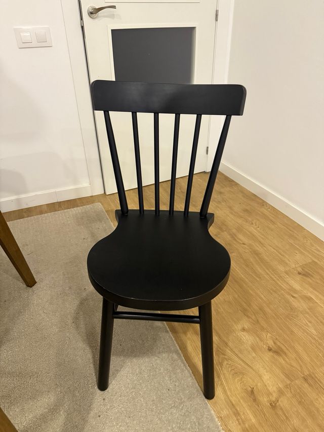 6 Sillas de Comedor Negras NORRARYD - negociable