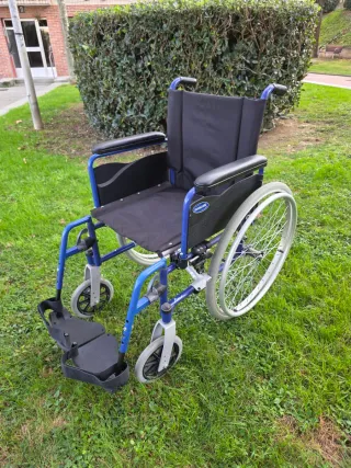 Silla de ruedas.