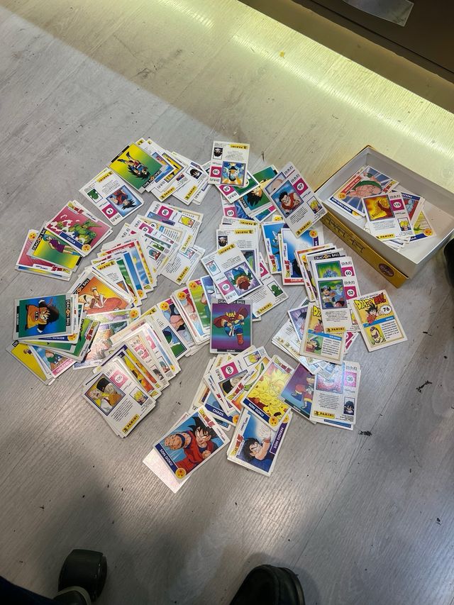 lote de cartas Dragon Ball Z Combat Cards