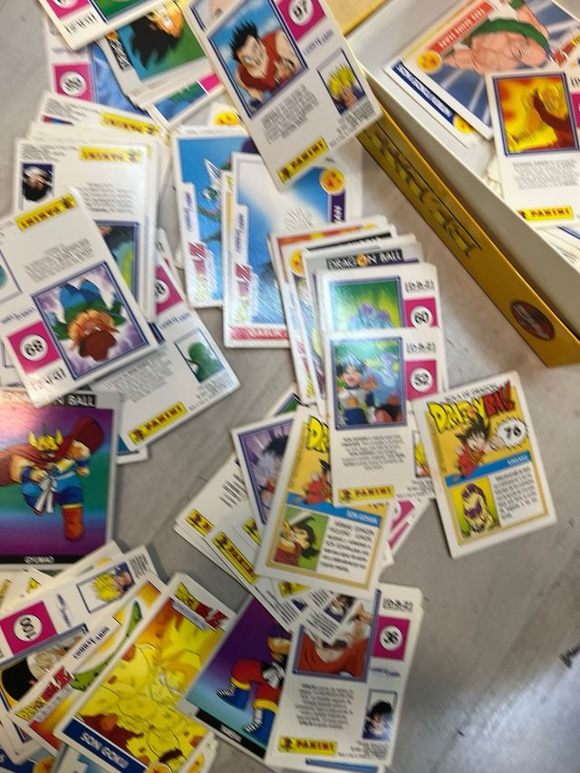 lote de cartas Dragon Ball Z Combat Cards