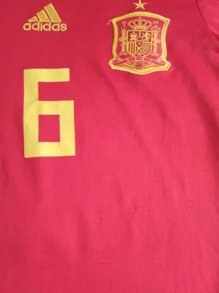 Camiseta España Iniesta