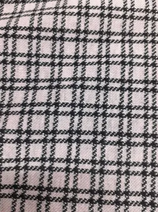 Falda de cuadros sencilla