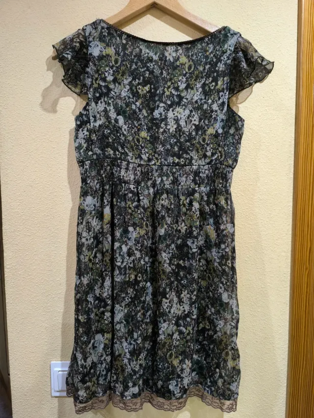 Vestido vintage Fórmula Joven floral corto