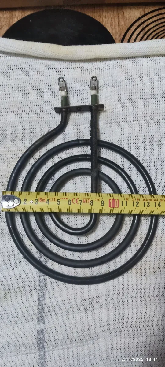 Resistencia espiral freidora.