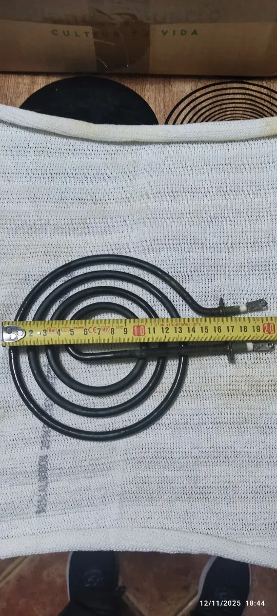 Resistencia espiral freidora.