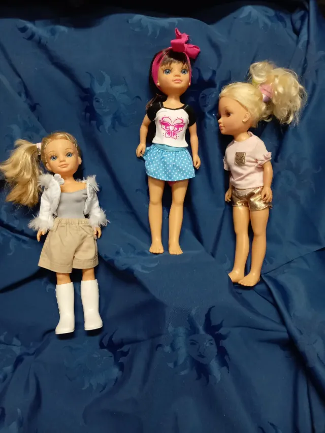 Lote 3 muñecas Nancy