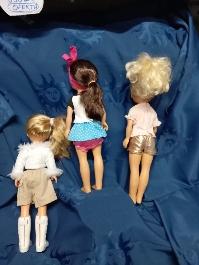 Lote 3 muñecas Nancy