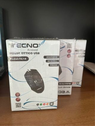 Mouse Ottico USB Tecno TC18