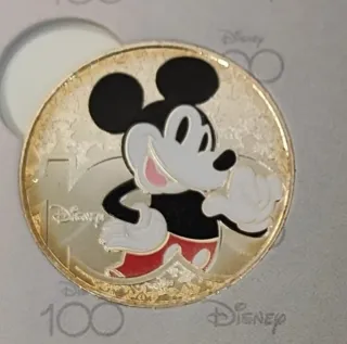 Moneda Disney 100 Mickey Mouse Monnaie de Paris
