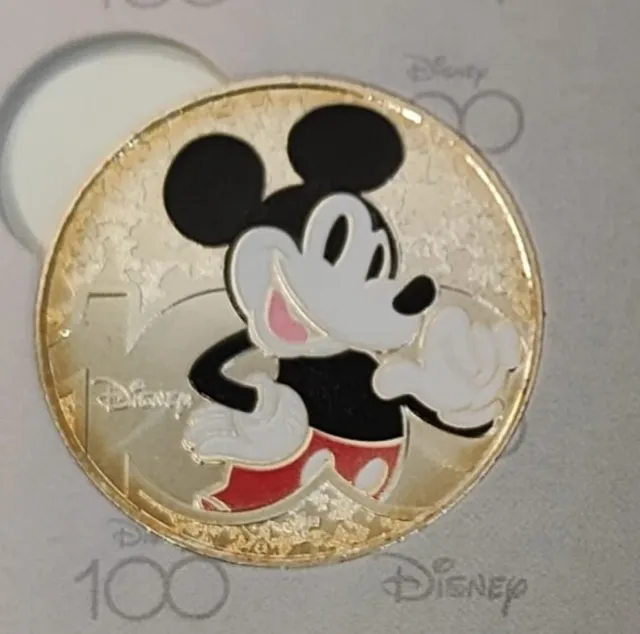 Moneda Disney 100 Mickey Mouse Monnaie de Paris