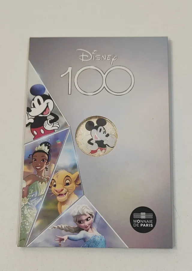 Moneda Disney 100 Mickey Mouse Monnaie de Paris