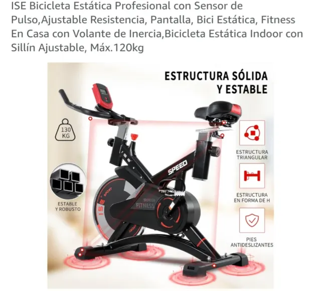 Bicicleta Spinning ISE SPEED