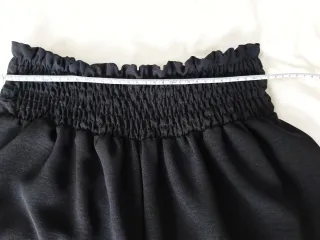 Pantalón Palazzo Mujer Negro Talla Única