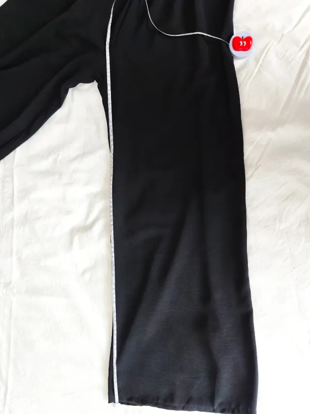 Pantalón Palazzo Mujer Negro Talla Única