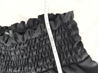 Pantalón Palazzo Mujer Negro Talla Única