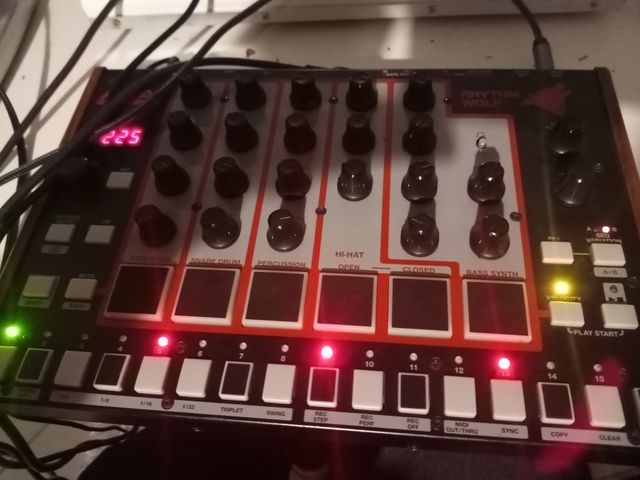 Akai Rhythm Wolf Drum Machine Bass Synth
