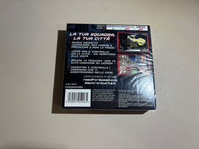 Need for Speed Carbon GBA PAL ITA precintado