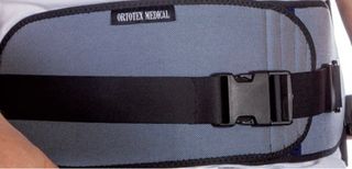 Cinturón Ortopédico Ortotex Medical Negro/Gris