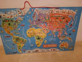 Mapa Mundi Imantado Janod