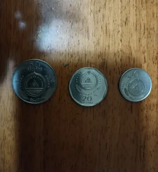 Serie 3 Monete Escudos Capo Verde 10, 20, 50