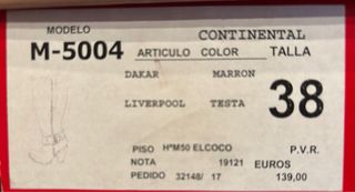 Botas de piel mujer Wonders talla 38