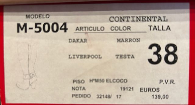 Botas de piel mujer Wonders talla 38