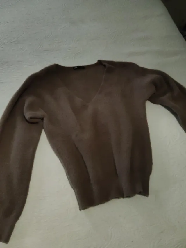 Jersey Zara Marrón