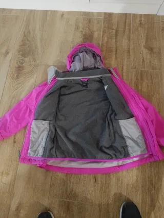 Chubasquero The North Face rosa Talla M
