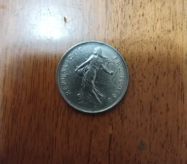 Moneta 5 Franchi Francesi 1971