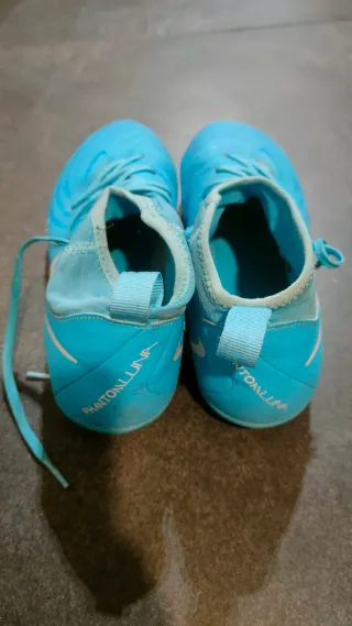 Botas Futbol Nike JR Phantom Luna Azul T36