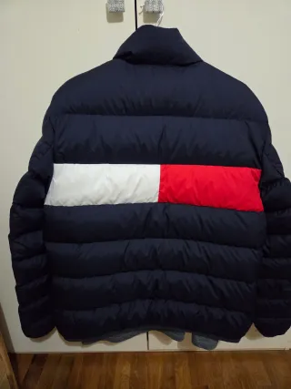 Chaqueta Tommy Hilfiger Down Flag Azul