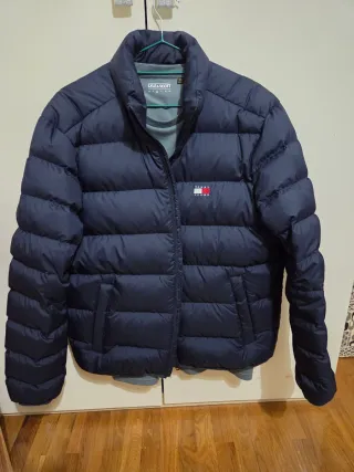 Chaqueta Tommy Hilfiger Down Flag Azul