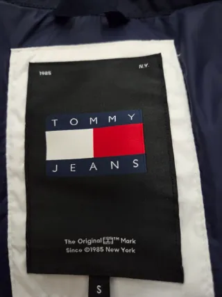 Chaqueta Tommy Hilfiger Down Flag Azul