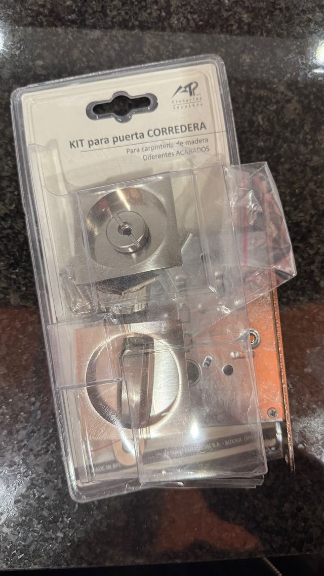 Kit Puerta Corredera Madera