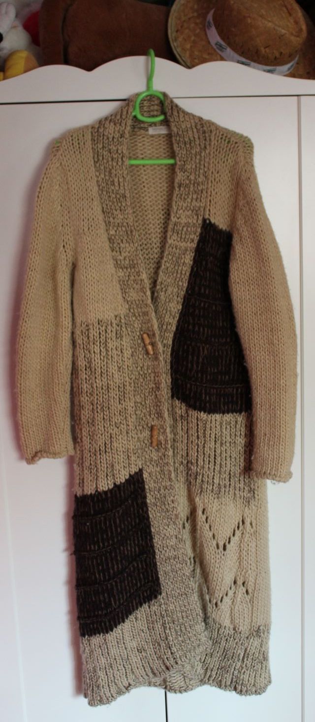 Abrigo de lana Misson patchwork