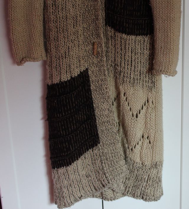 Abrigo de lana Misson patchwork