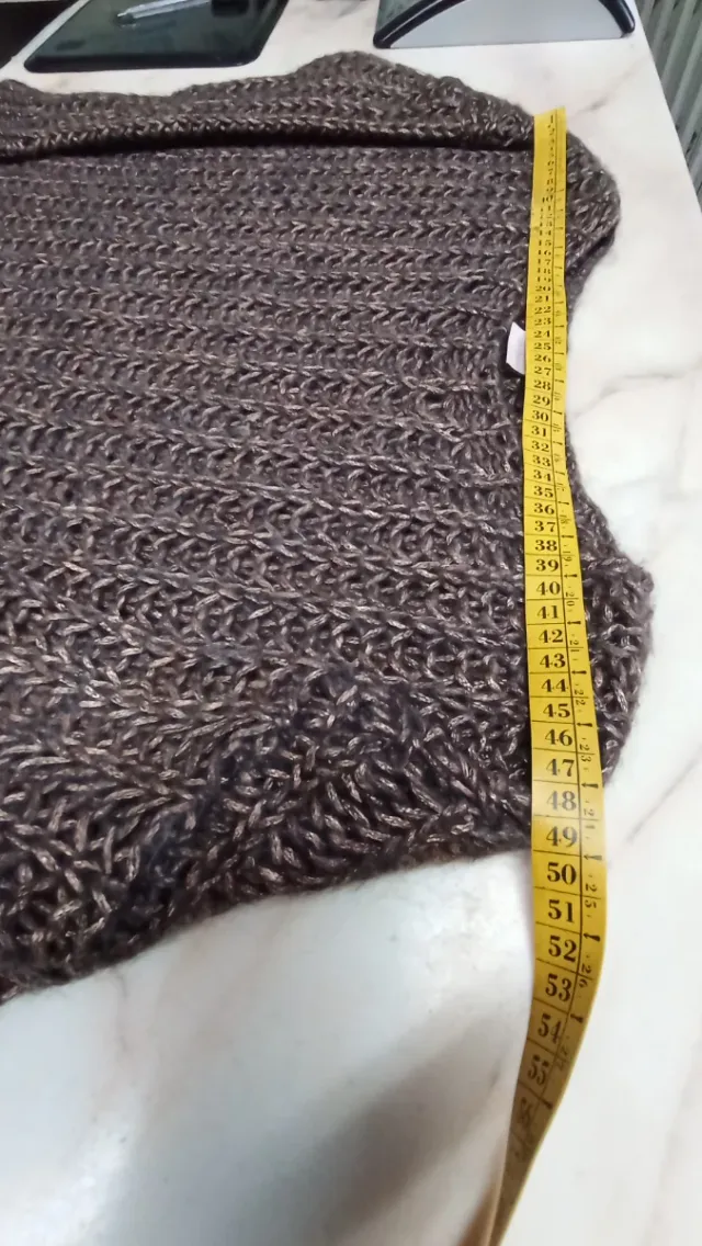 Maglia Nenette Alpaca Lana Oro marrone