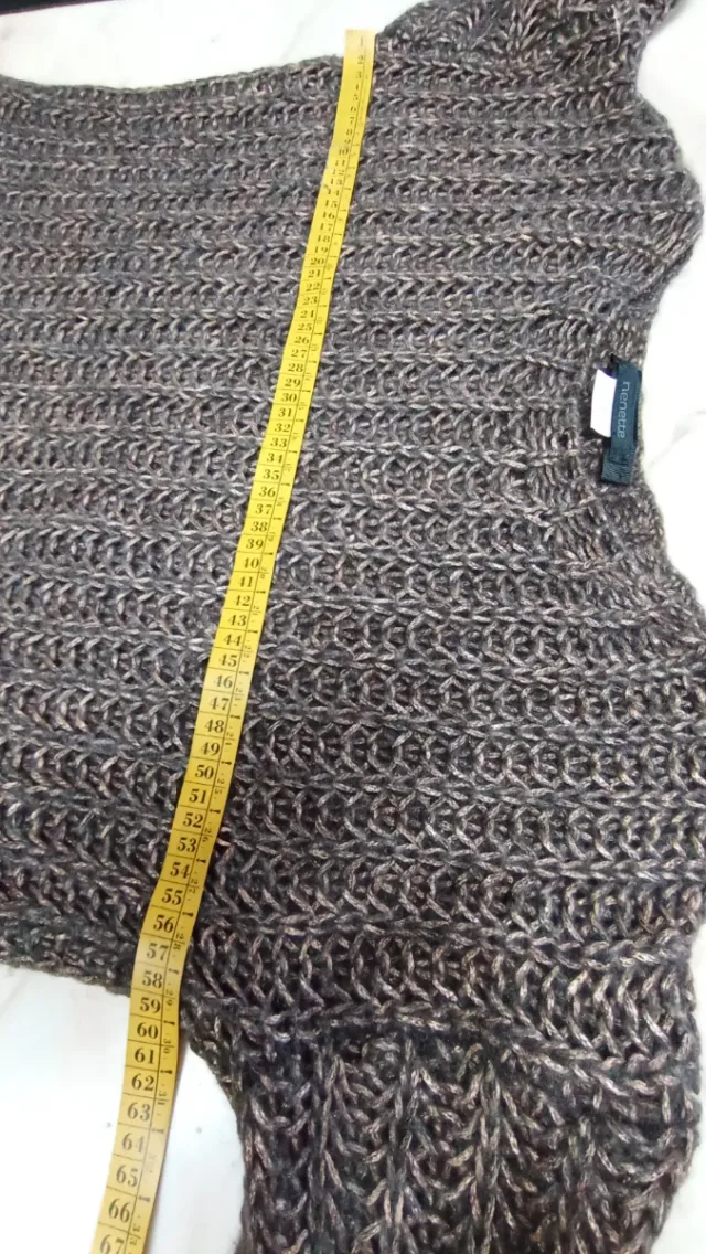 Maglia Nenette Alpaca Lana Oro marrone