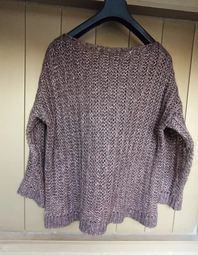 Maglia Nenette Alpaca Lana Oro marrone