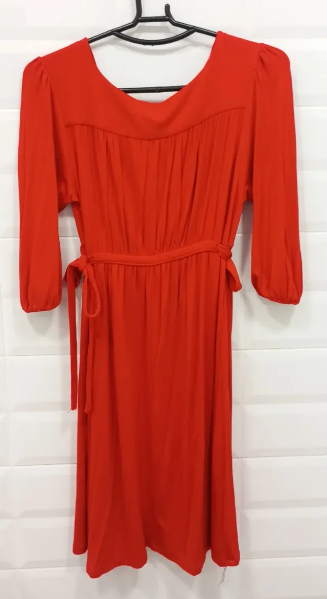 Vestido rojo Zara