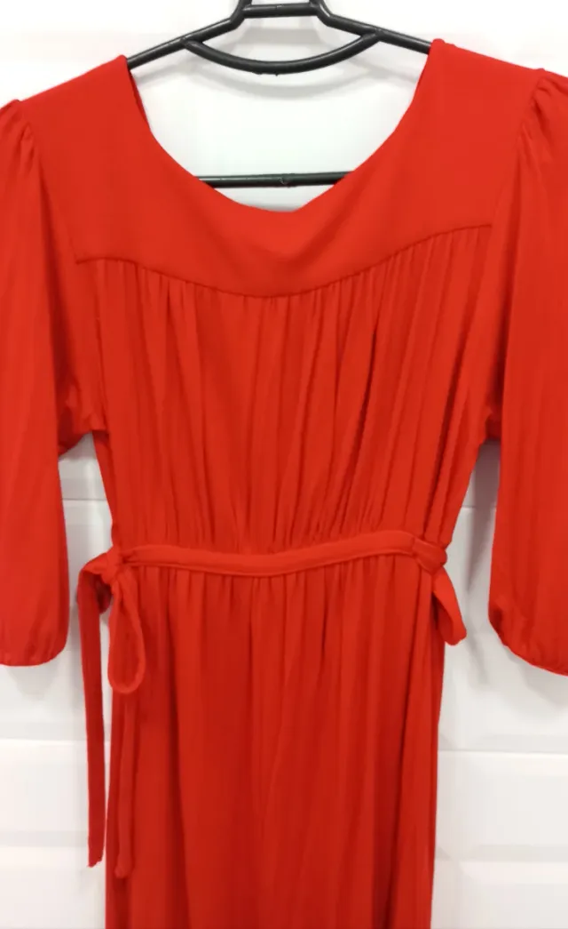 Vestido rojo Zara