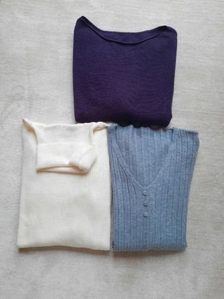 Lote 3 jerséis talla S XS