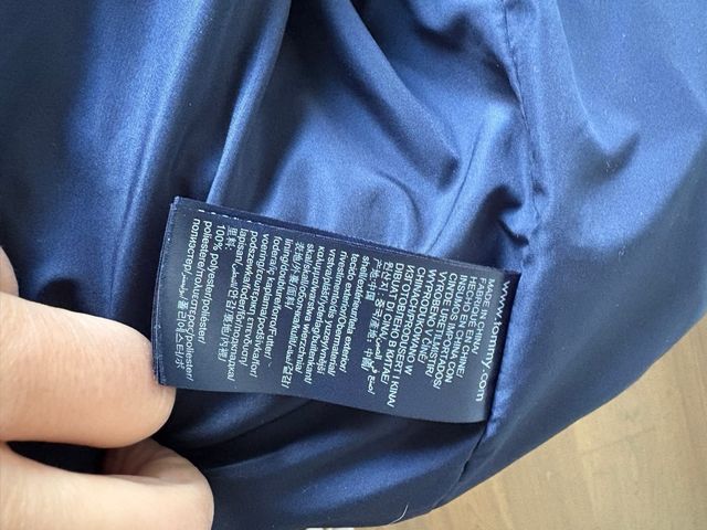 Plumífero Tommy Jeans Blanco Talla M