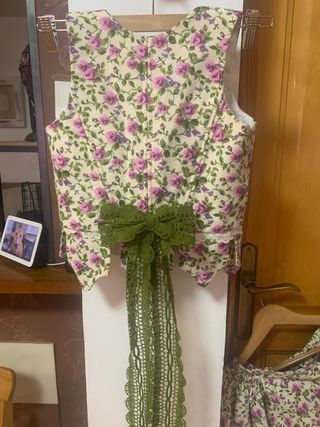 Traje de huertana niña entre 8 a 11