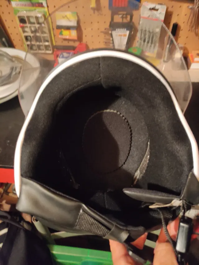 Casco Moto Infantil Blanco